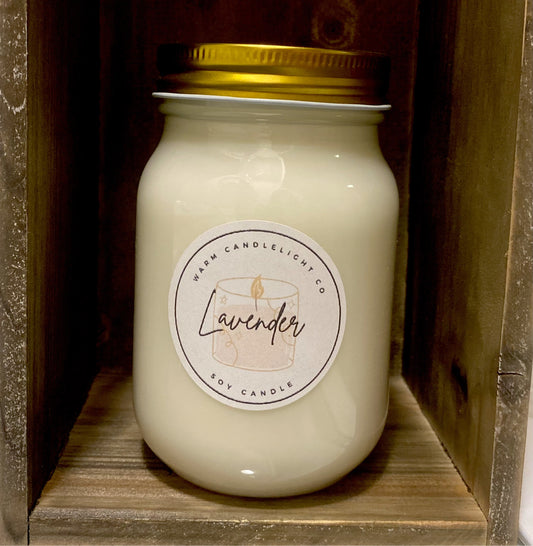 Lavender | Soy Candle | 14.5oz